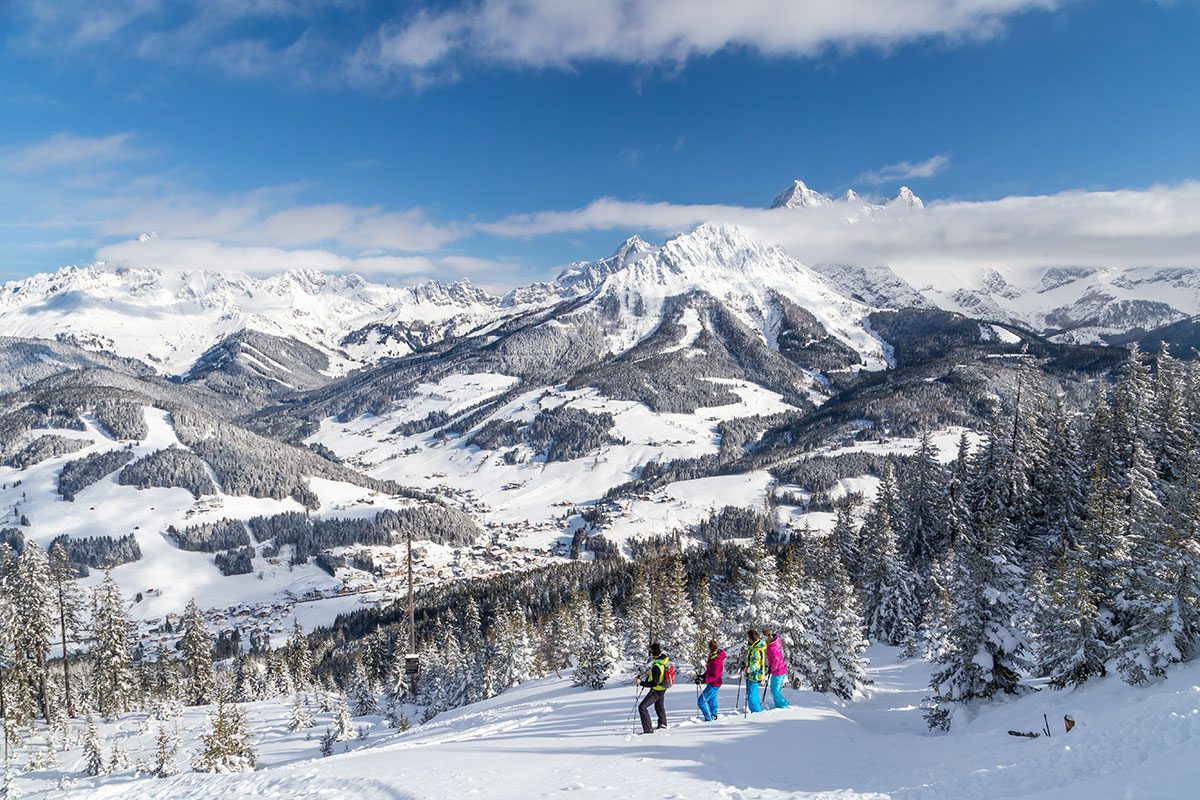 Schneeschuhwandern in Filzmoos, Ski amadé