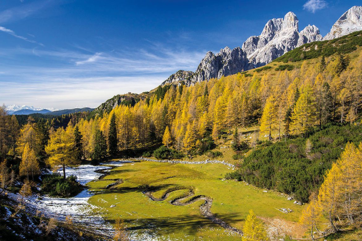 Wandern im Sommerurlaub in Filzmoos, Salzburger Sportwelt