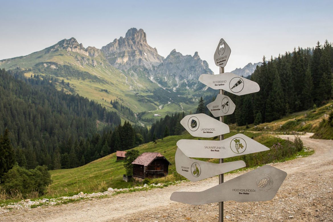 Wandern im Sommerurlaub in Filzmoos, Salzburger Sportwelt